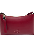 Kate Spade Red Saffiano Leather Sadie Crossbody Bag