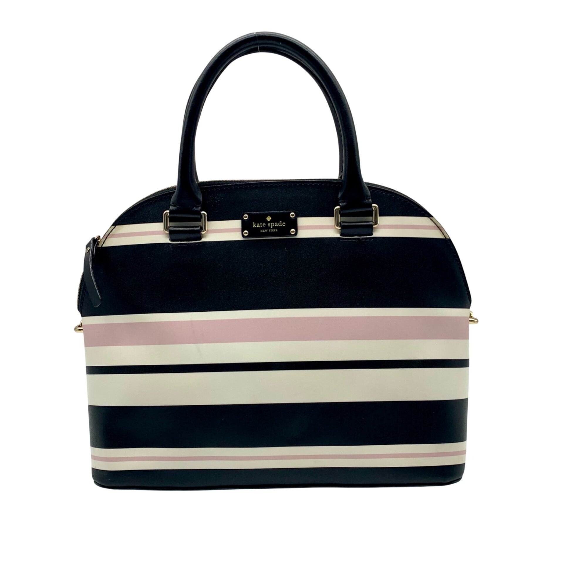 Kate Spade Striped Grove Street Carl Satchel