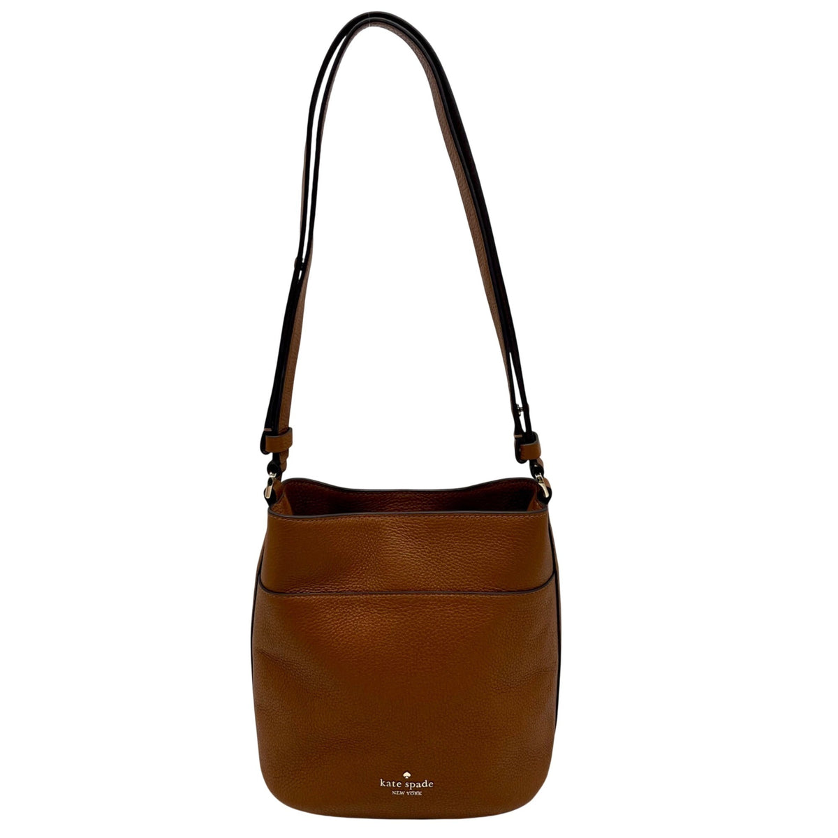 Kate Spade Warm Brown Leila Small Bucket Bag