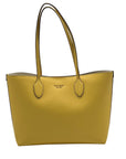 Kate Spade Yellow Pebbled Leather Tote Bag