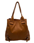 Kenneth Cole Brown Leather Tote Bag