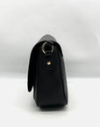 Tommy Hilfiger Black Saddle Crossbody Bag