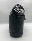 B. Makowsky Black Leather Hobo Bag