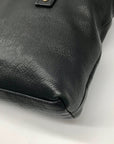 Michael Kors Black Leather Hamilton Satchel Bag