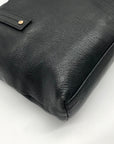 Michael Kors Black Leather Hamilton Satchel Bag