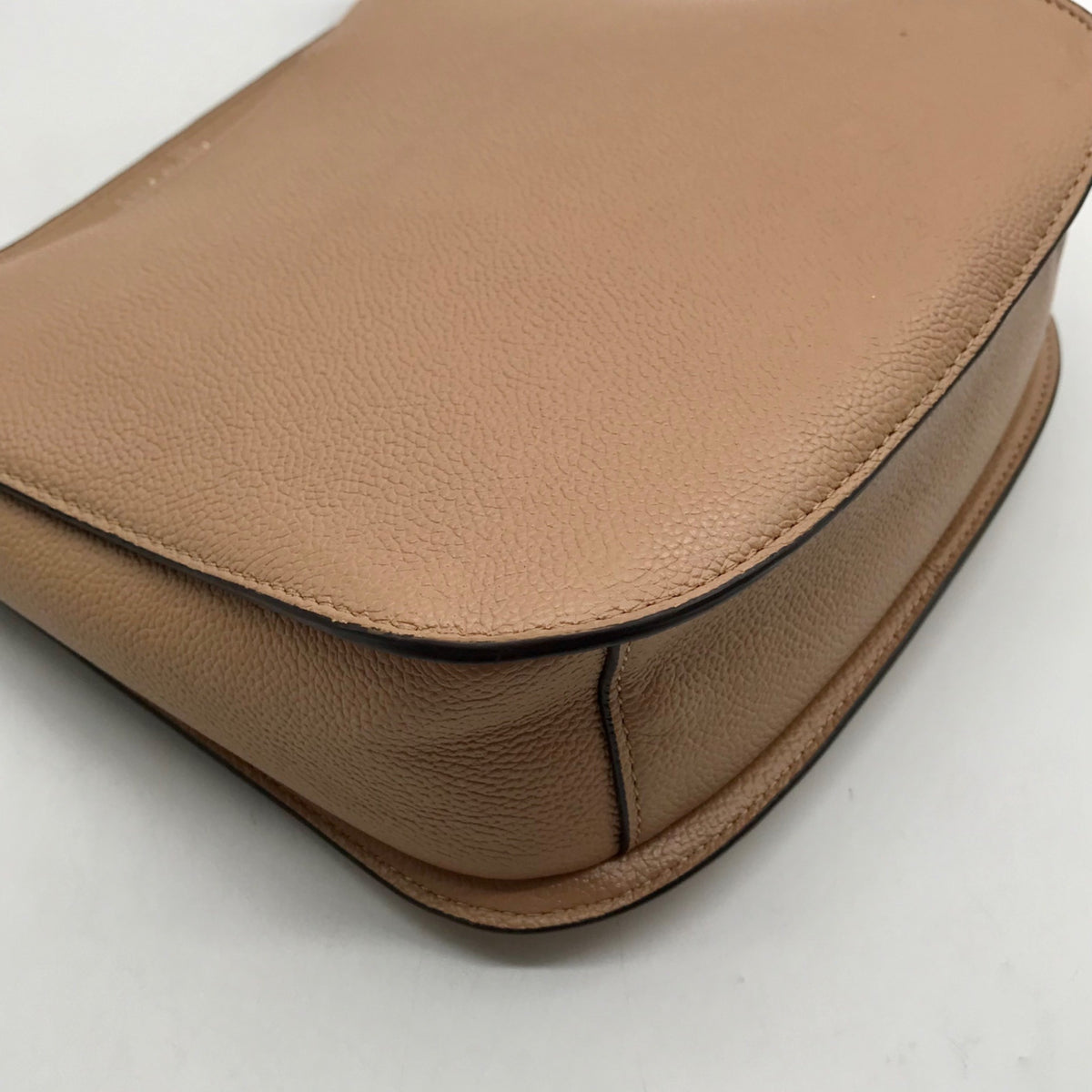 Kate Spade Tan Pebbled Leather Crossbody Bag