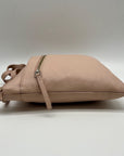 Halogen Pink Leather Crossbody Bag
