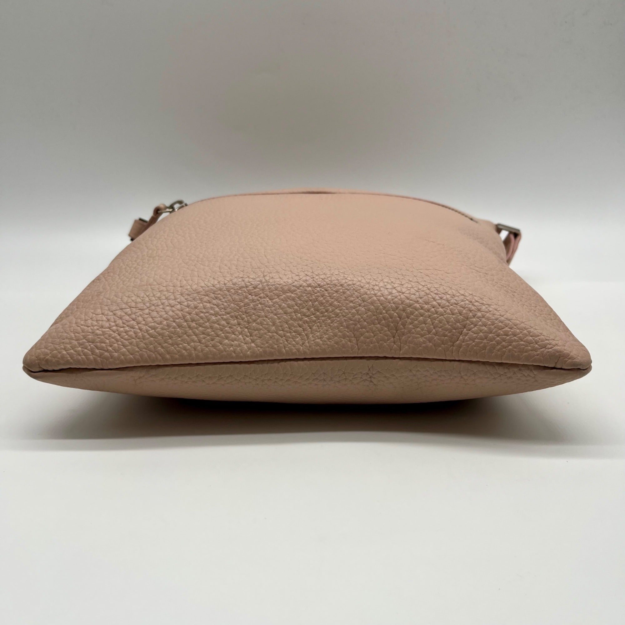 Halogen Pink Leather Crossbody Bag