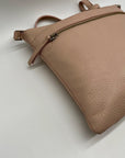 Halogen Pink Leather Crossbody Bag