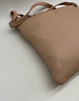 Halogen Pink Leather Crossbody Bag