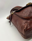 Fossil Brown Leather Sasha Crossbody Bag