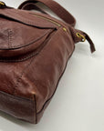 Fossil Brown Leather Sasha Crossbody Bag