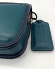 Coach Deep Teal Quilted Leather Crossbody Bag-C6616