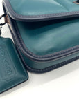 Coach Deep Teal Quilted Leather Crossbody Bag-C6616