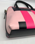 Kate Spade Pink Leather Convertible Satchel And Wallet