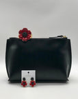 Kate Spade Ooh La La Poppy Hilarie Cosmetic Pouch & Jewelry Set