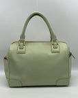 Tory Burch Robinson Middy Mint Julep Green Saffiano Leather Satchel