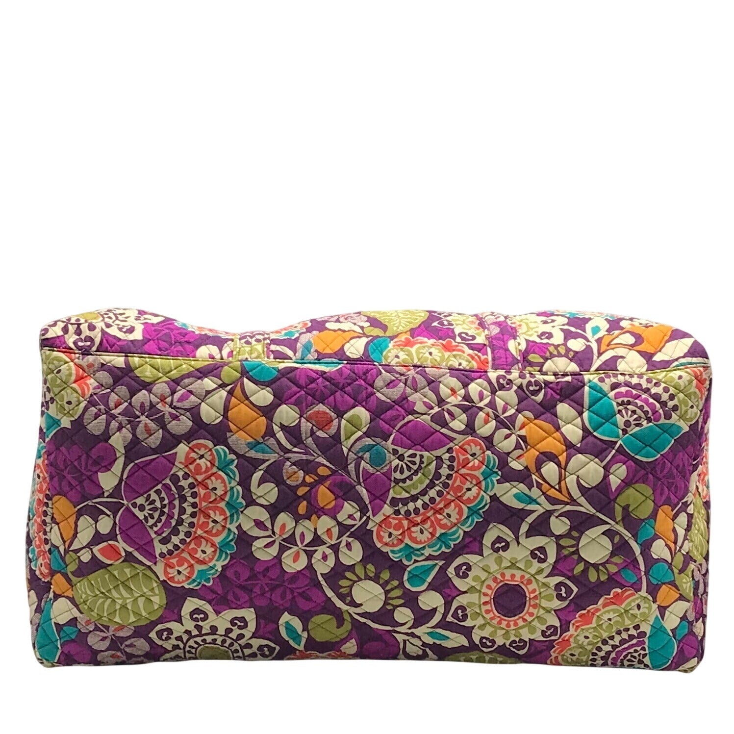 Vera Bradley Purple Plum Crazy Duffle/ Crossbody Bag Set