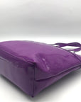 Kate Spade Purple Patent Leather Jeralyn Camellia Street Tote Bag