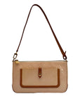 Louis Vuitton Noisette Beige Monogram Vernis Mallory Square Bag