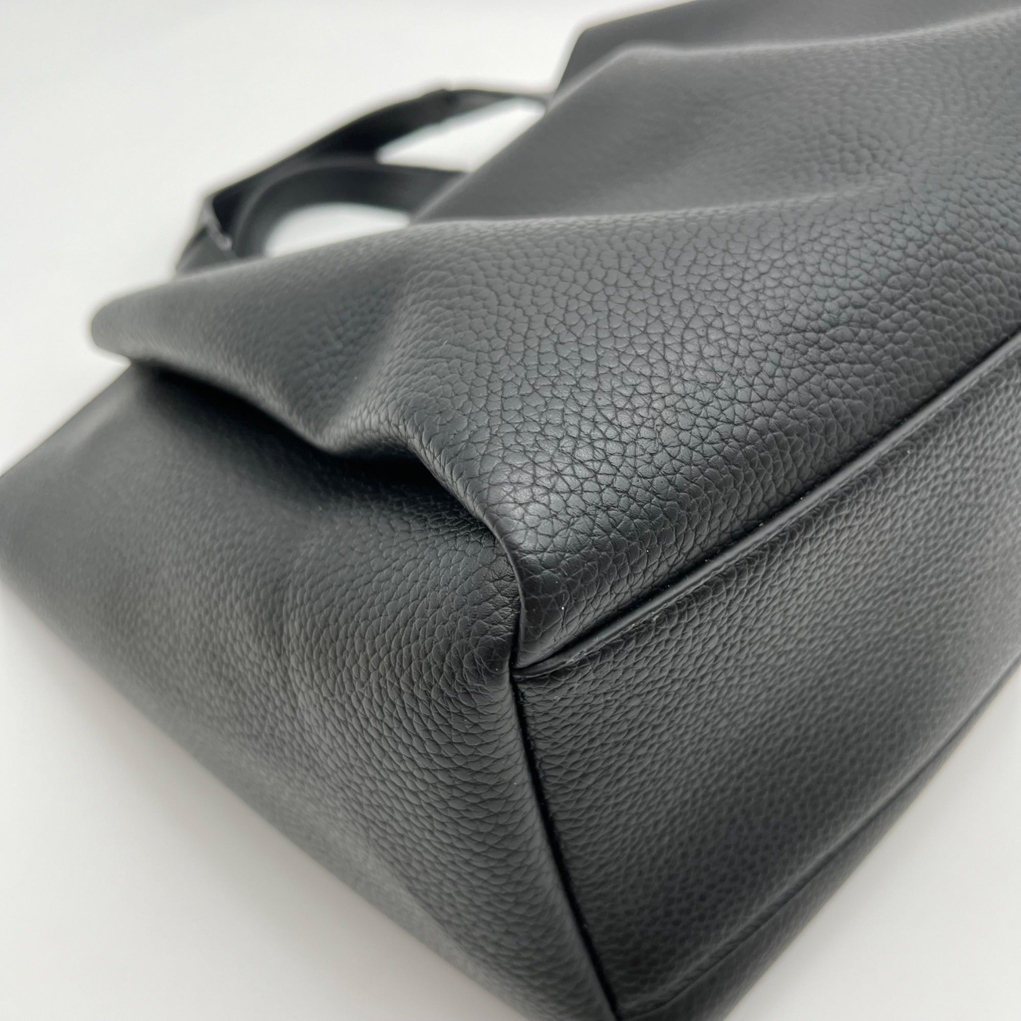 DKNY Black Multi-Strap Willa Satchel Bag
