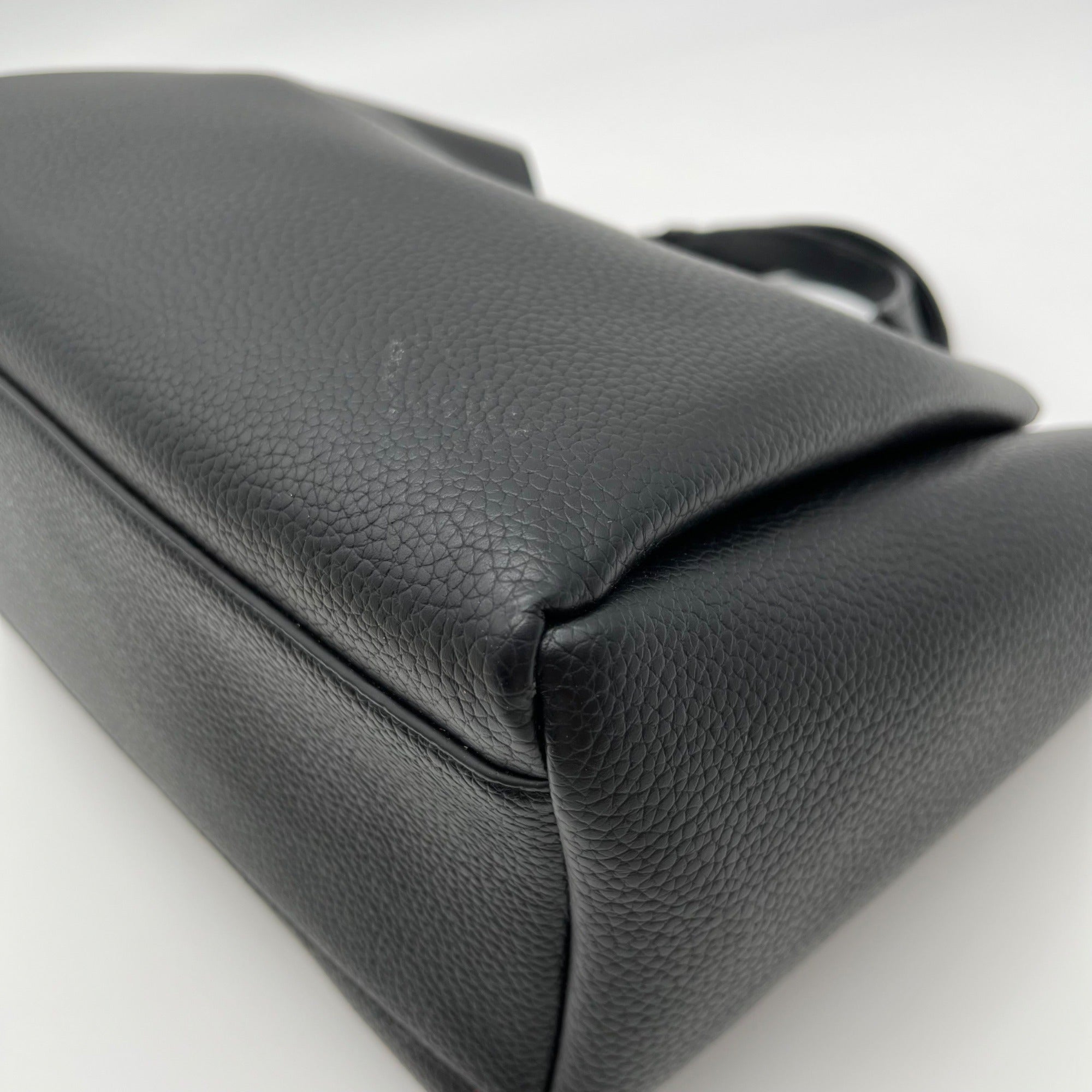 DKNY Black Multi-Strap Willa Satchel Bag