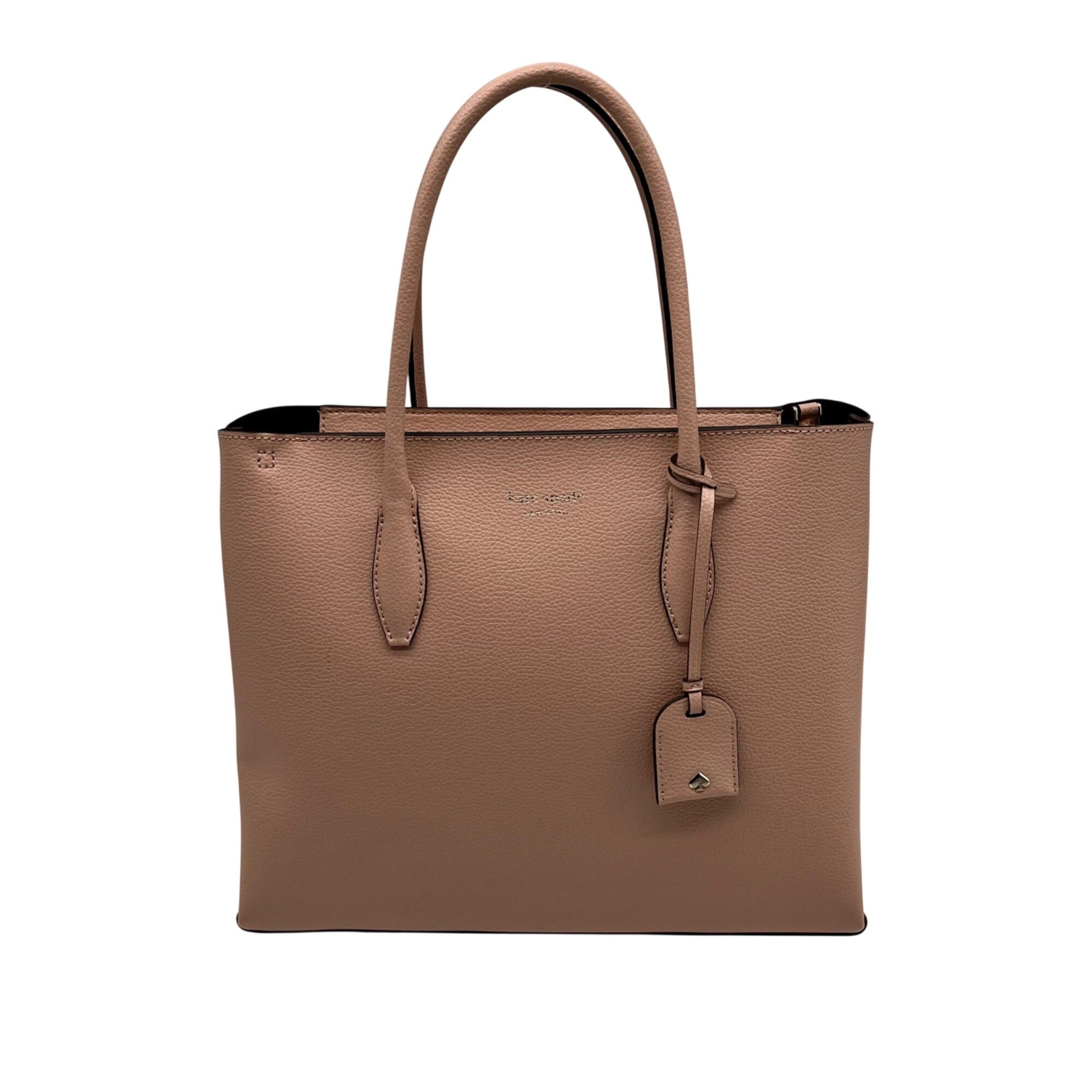 Kate Spade Pink Faux Leather Large All Day Tote Bag
