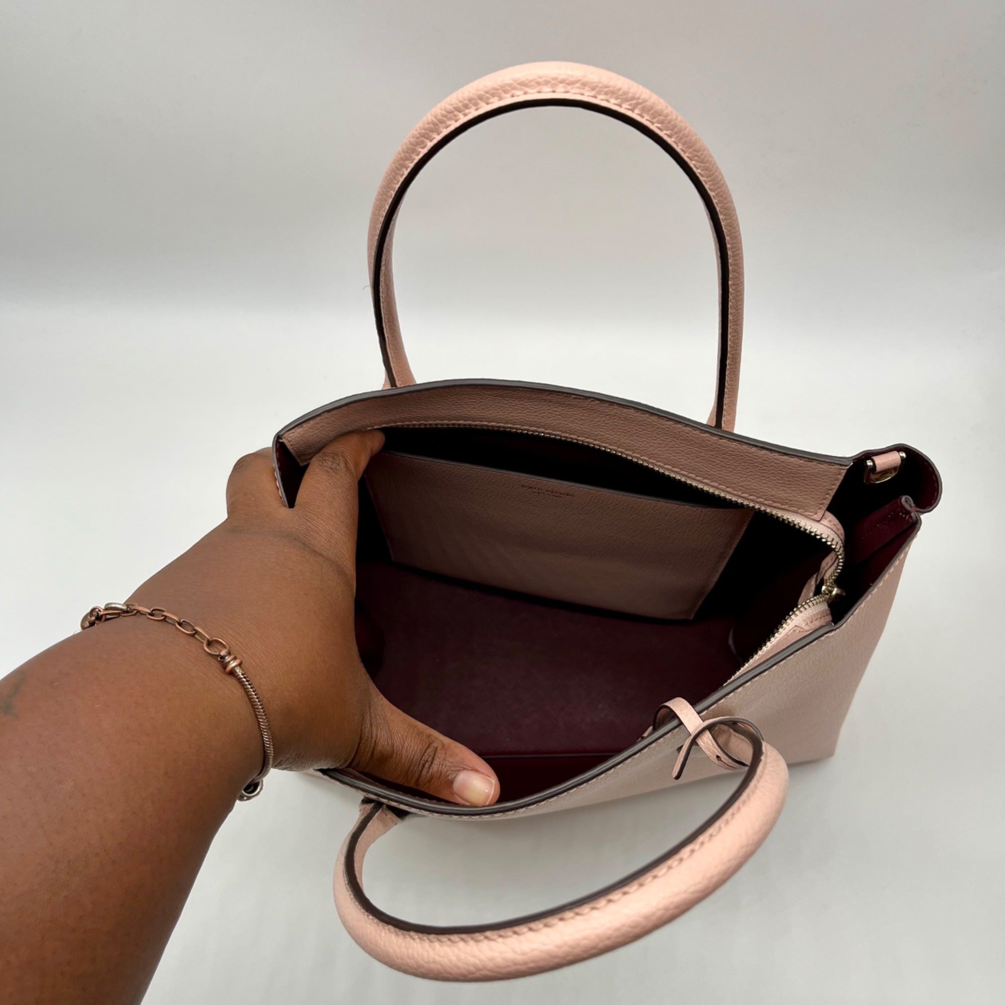 Kate Spade Pink Faux Leather Large All Day Tote Bag