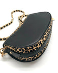 Michael Kors Mila Small East West Leopard Chain Sling Shoulder Bag -NWT