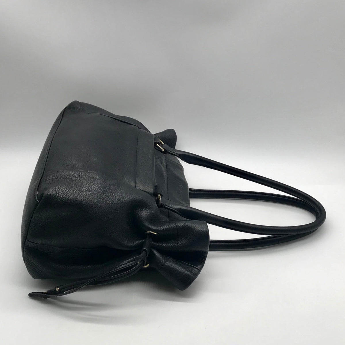 Kate Spade Black Pebbled Leather Shoulder Bag