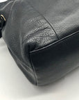 Kate Spade Black Pebbled Leather Shoulder Bag