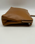 Coach Brown Leather Wristlet Bag