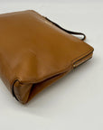 Coach Brown Leather Wristlet Bag