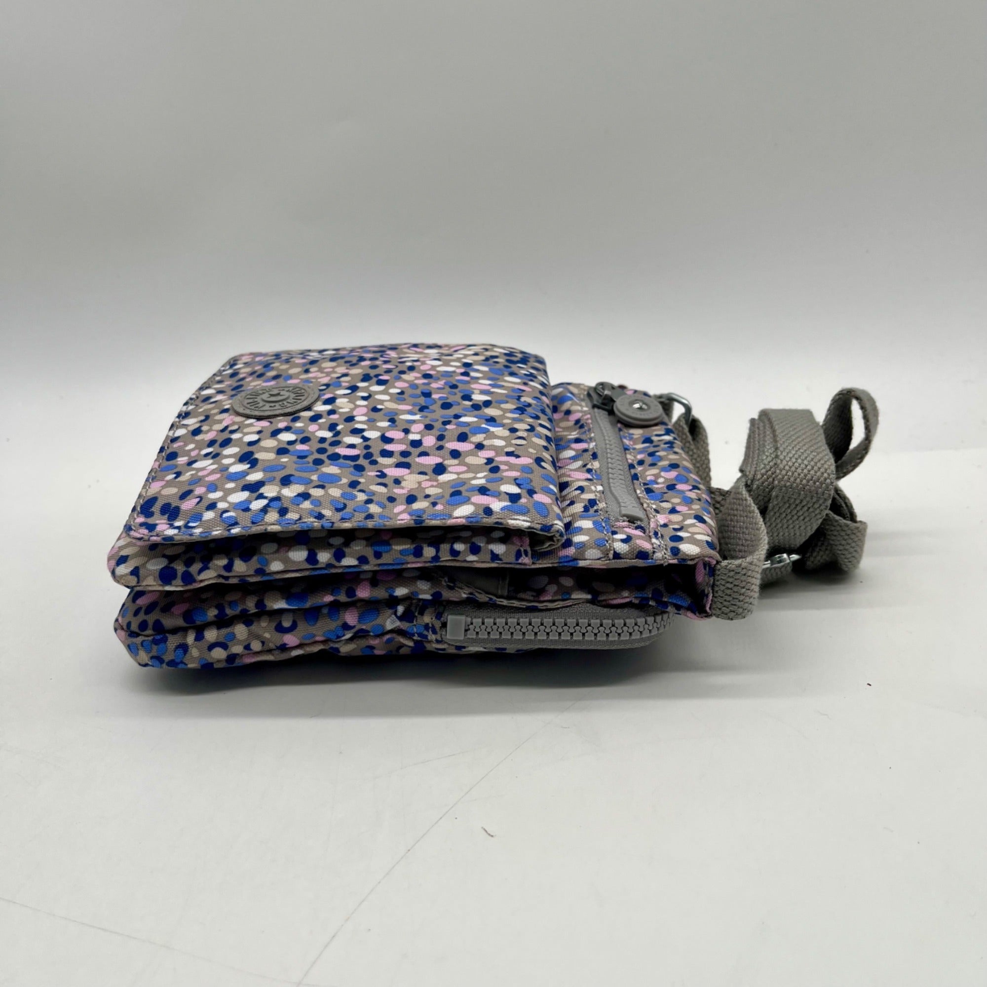 Kipling Grey Sabian Mini Crossbody Bag