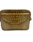 Brahmin Tan Leather Shea Crossbody Bag