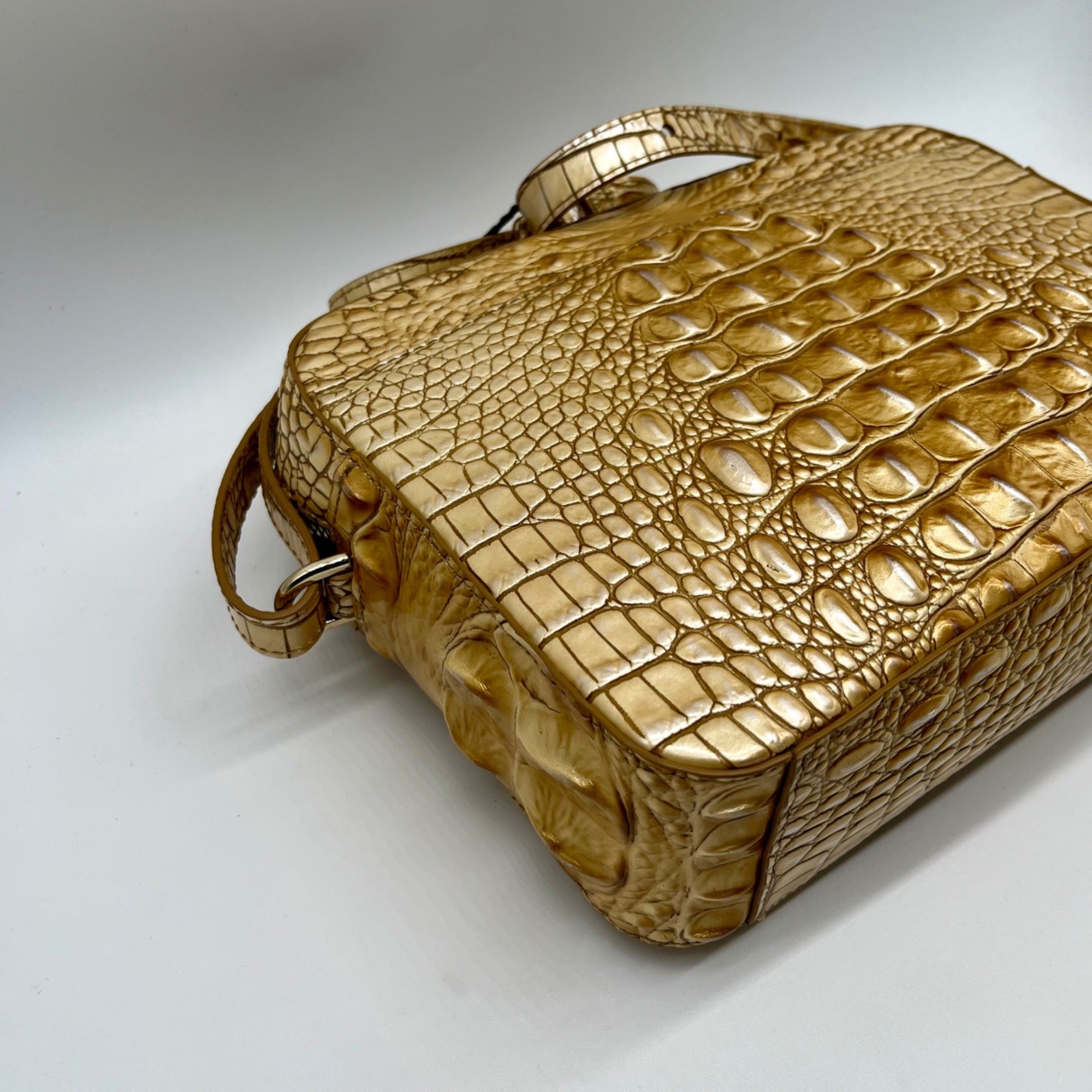 Brahmin Tan Leather Shea Crossbody Bag
