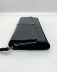 Alfani Patent Leather Black Wristlet Clutch