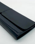 Alfani Patent Leather Black Wristlet Clutch