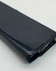 Alfani Patent Leather Black Wristlet Clutch