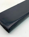 Alfani Patent Leather Black Wristlet Clutch