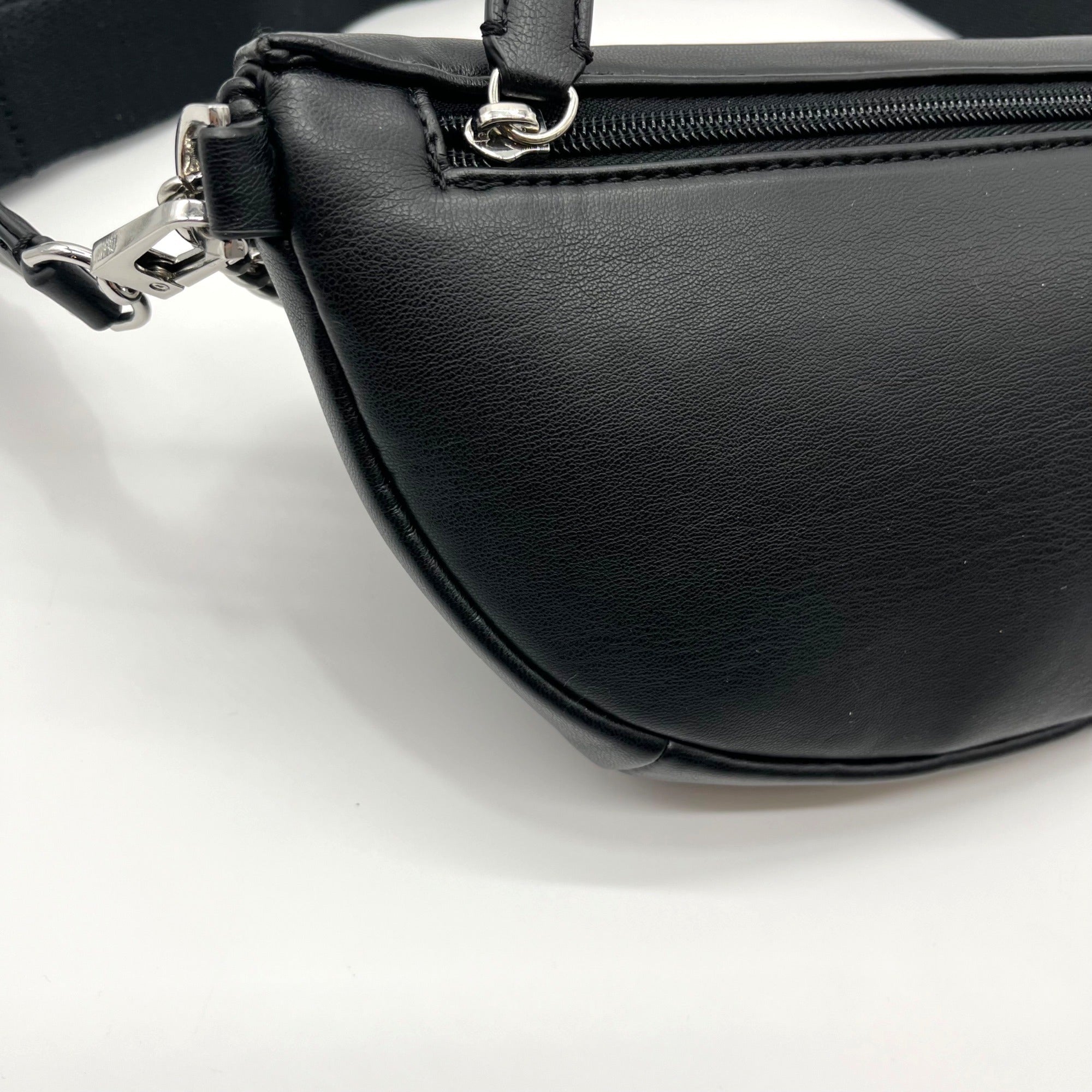 DKNY Black Waist Crossbody Bag