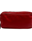 Latico Red Leather Crossbody Bag