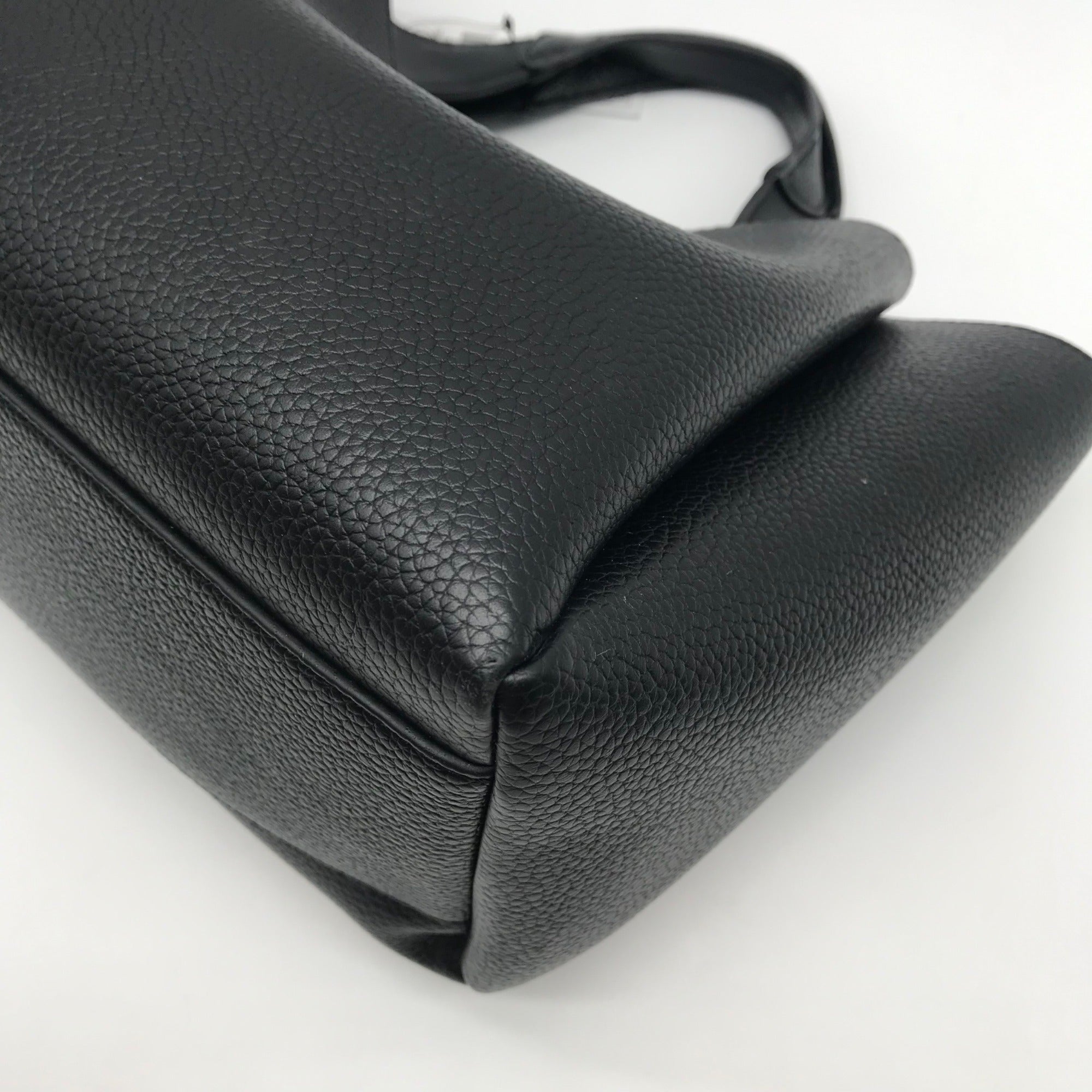 DKNY Black Top Handle Willa Satchel
