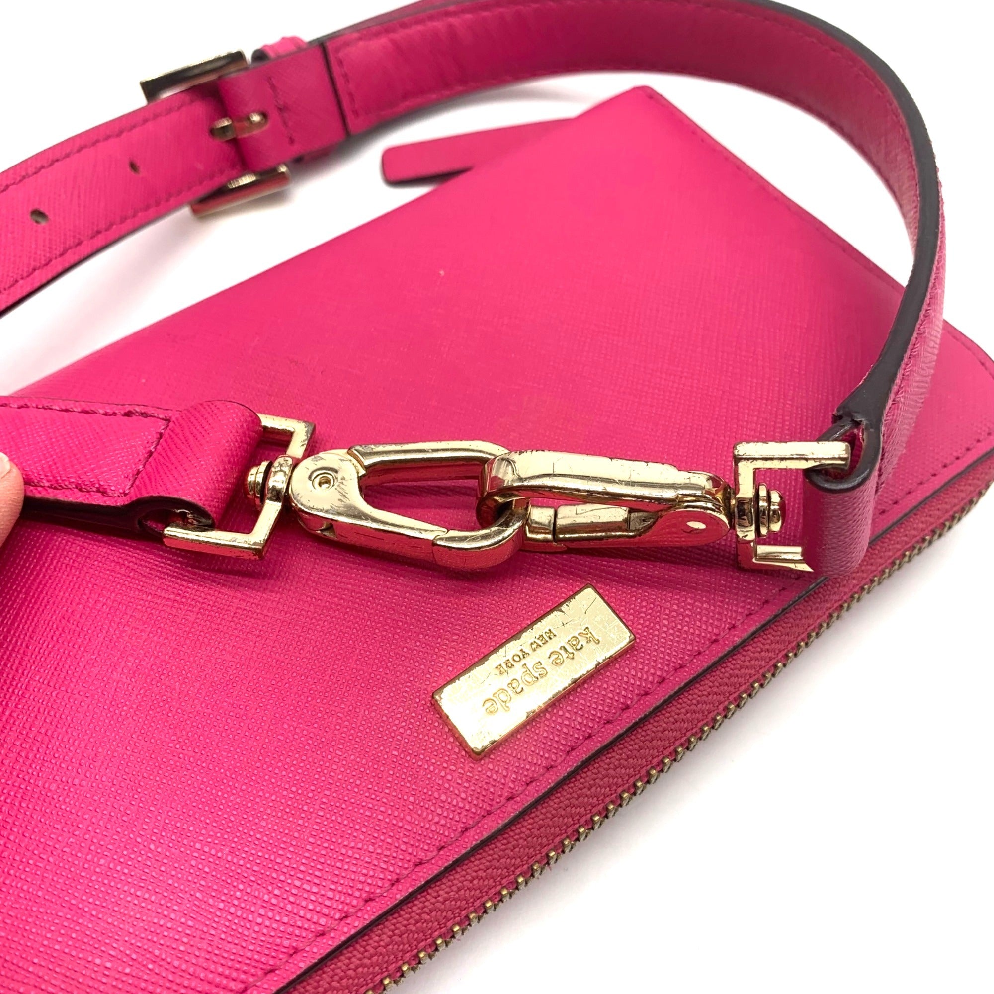 Kate Spade Small Loden Newbury Sweetheart Pink Satchel