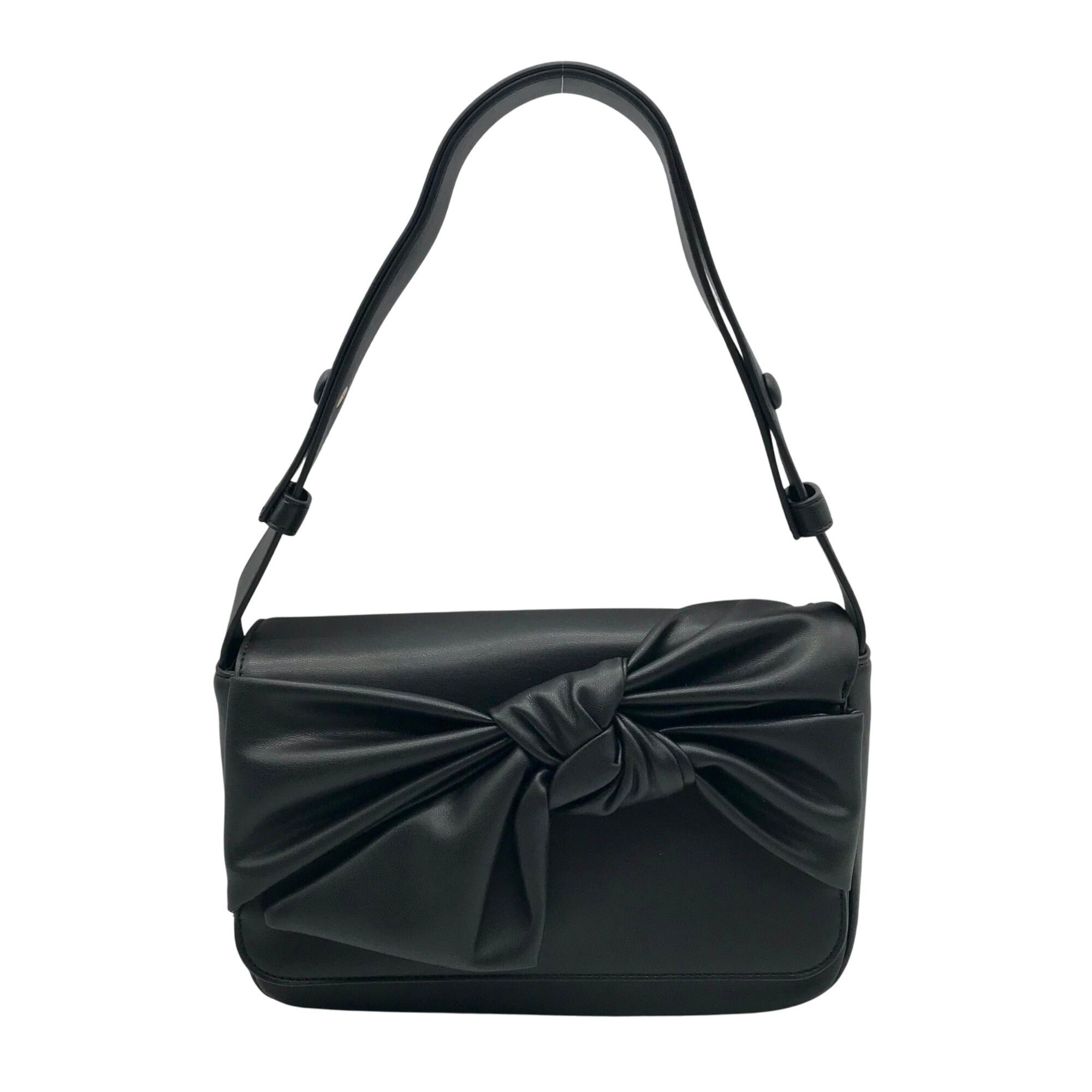 Like Dreams Black Elena Bow Shoulder Bag