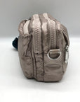 Kipling Metallic Glow Nylon Abanu Convertible Shoulder Bag