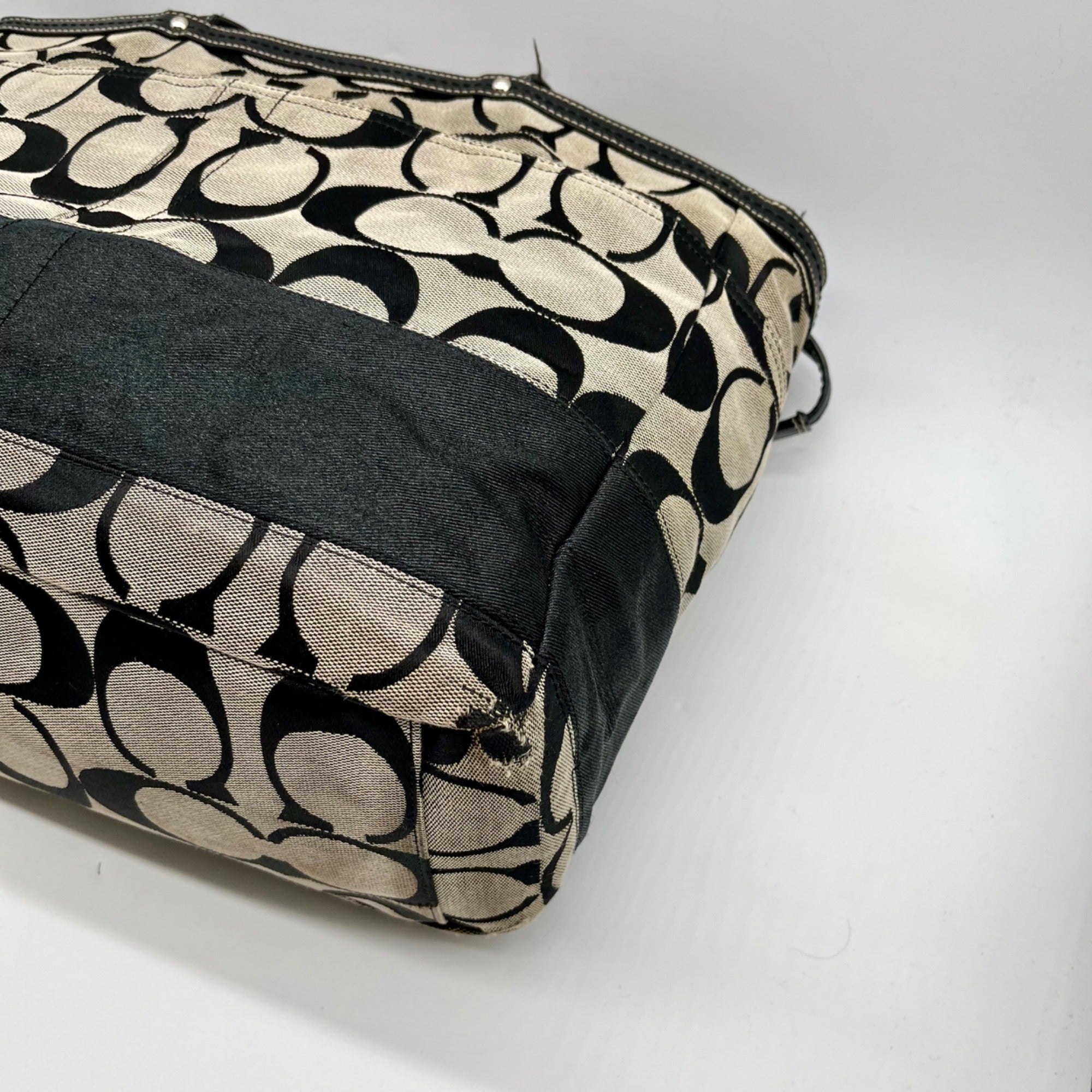 Coach Signature Canvas Diaper Bag F13803
