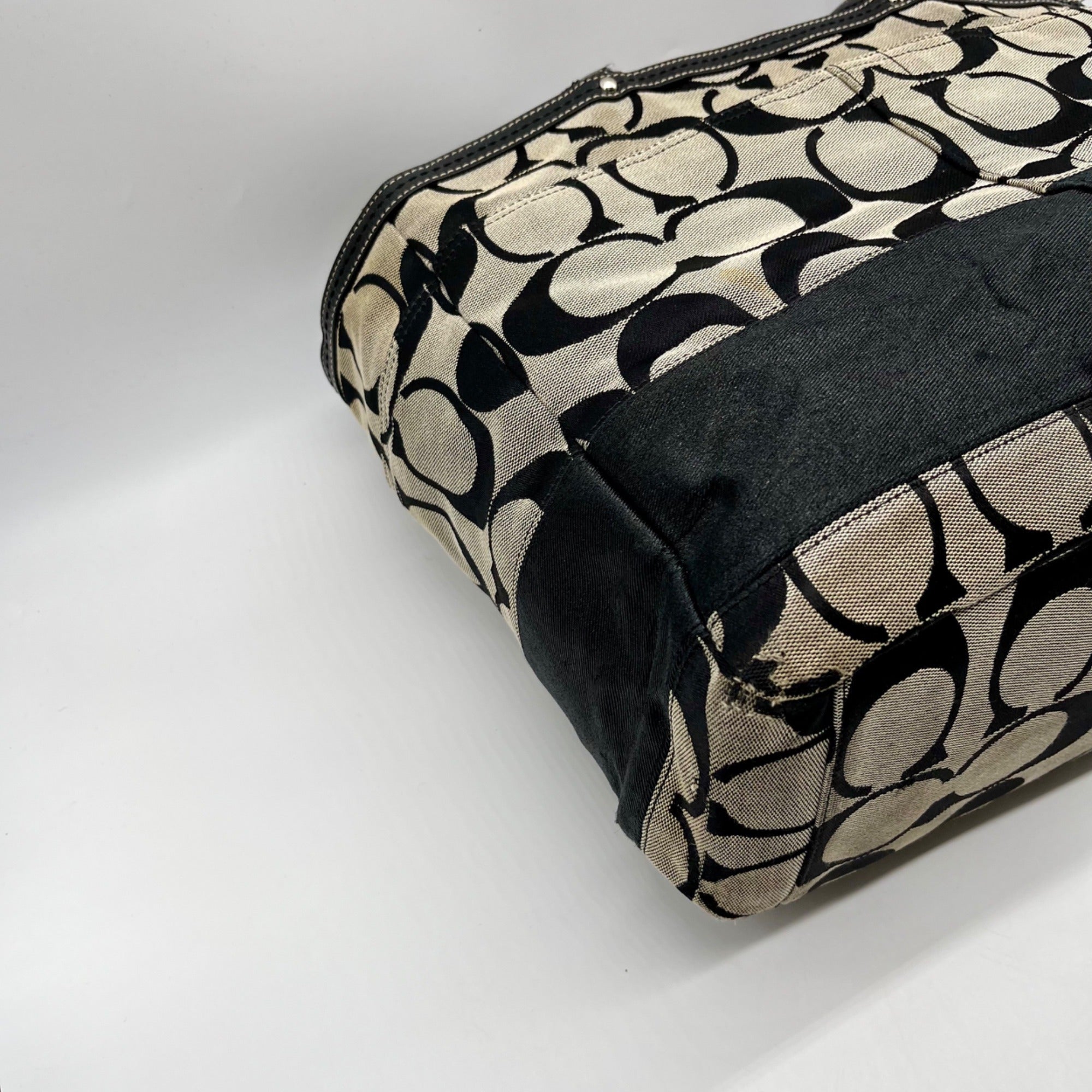Coach Signature Canvas Diaper Bag F13803