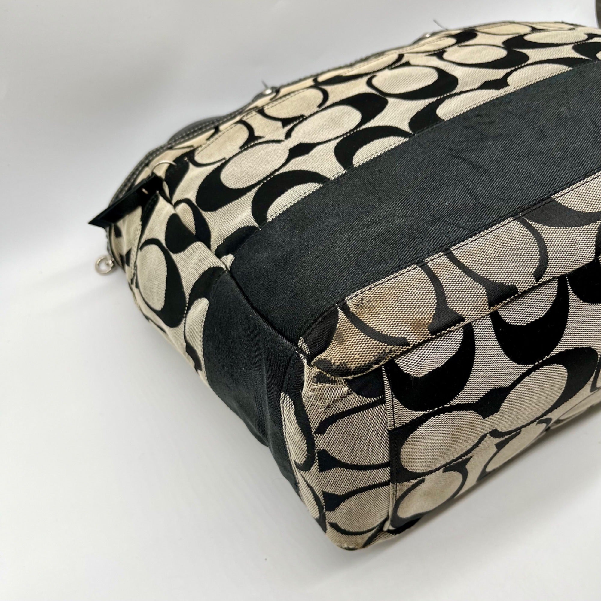 Coach Signature Canvas Diaper Bag F13803