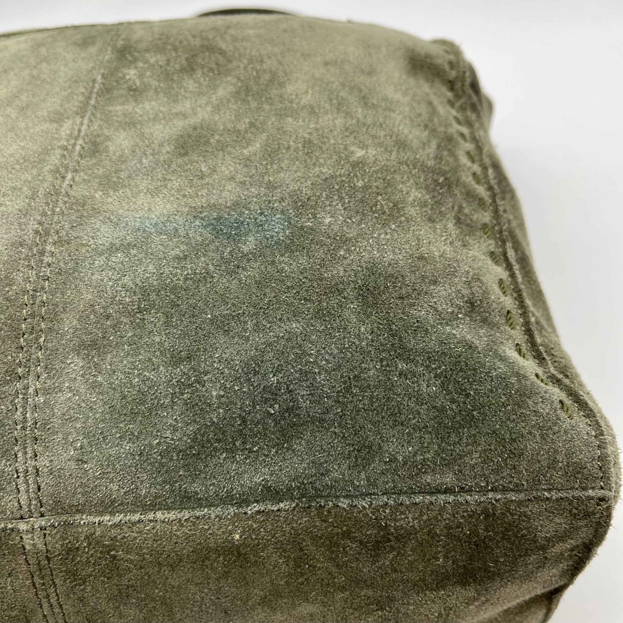 The Sak Green Suede Los Feliz Tall Tote Bag